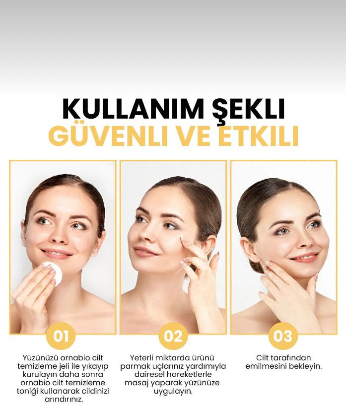 Ornabio Organik Natural Biyolojik C Vitamini Ton Eşitleyici ve Cilt Aydınlatıcı Bakım Serumu